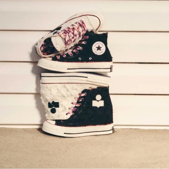 New Converse Isabel Marant x Wmns Chuck 70 Internal Wedge High - Picture 11 of 12
